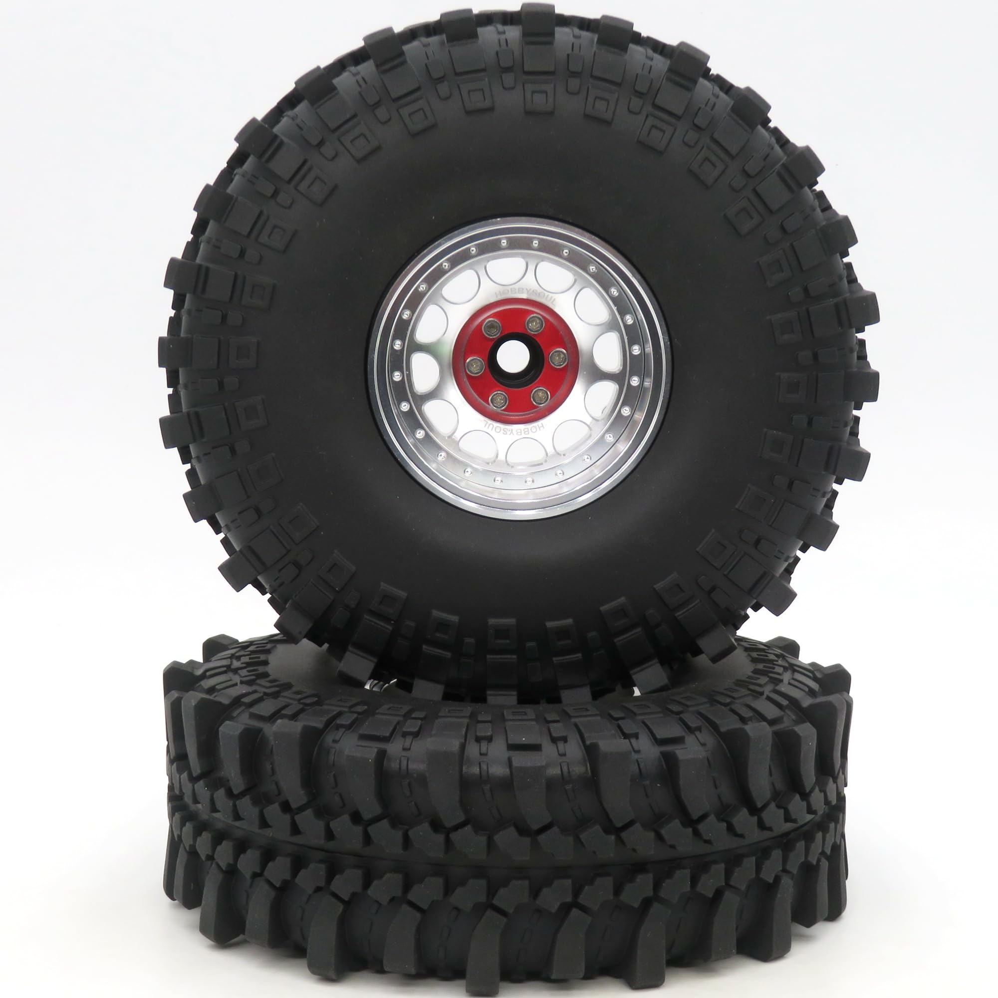 クローラー2.2インチ タイヤ ホイールセット ビードロック アキシャル等 商品情報：2.2インチクローラー専用タイヤ - OPTION No.1 ラジコンの